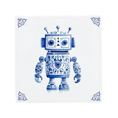 Schattige kleine robot