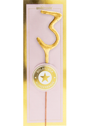 3 mini gold Goldstück Wondercandle® mini