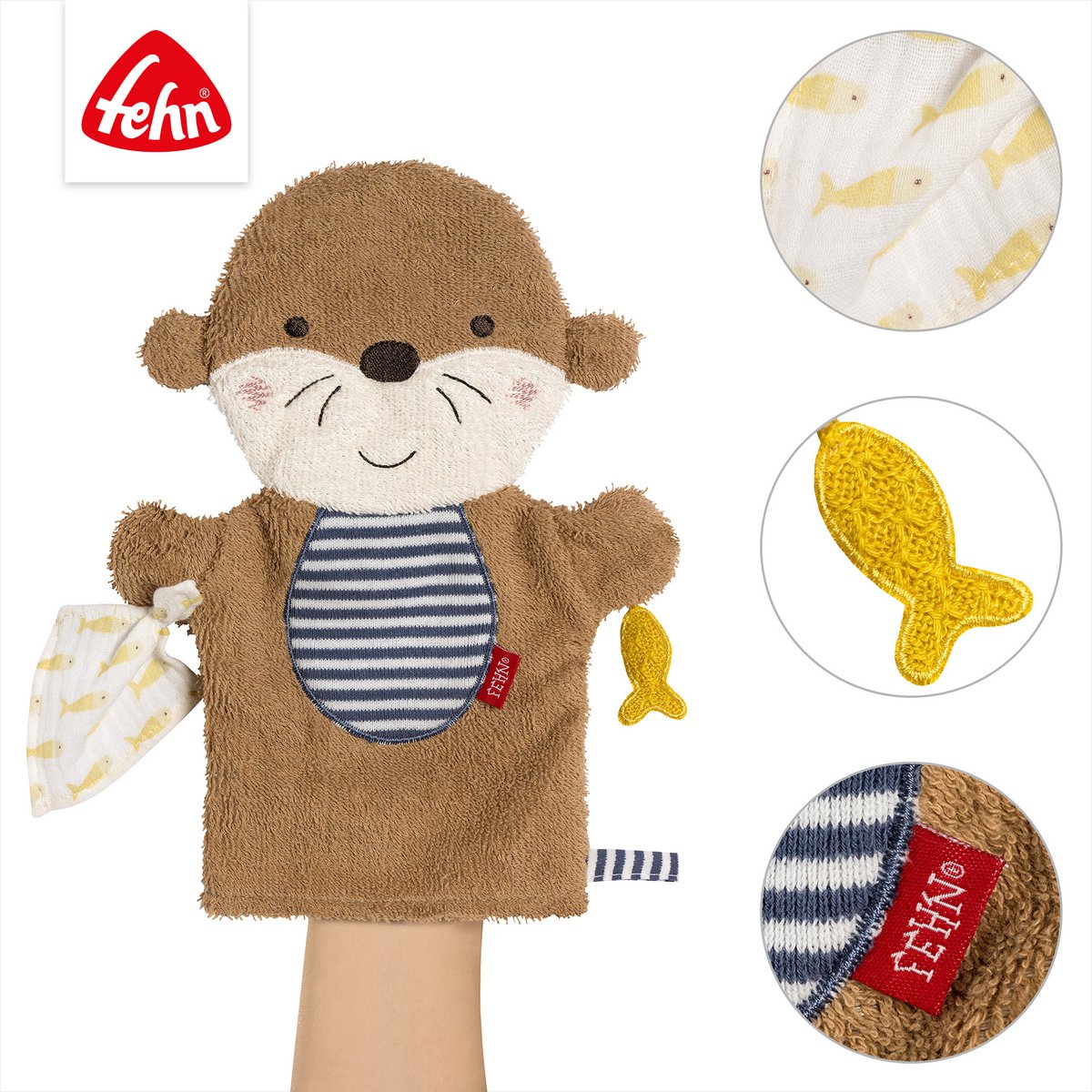 Washing mitt otter