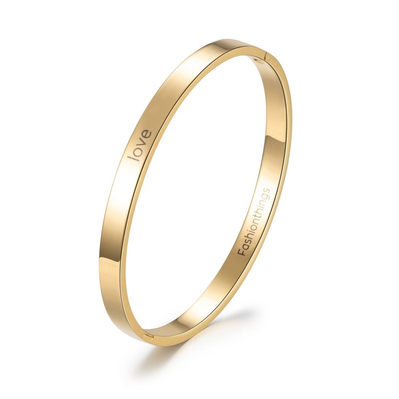 Bracciale Love Gold 6mm