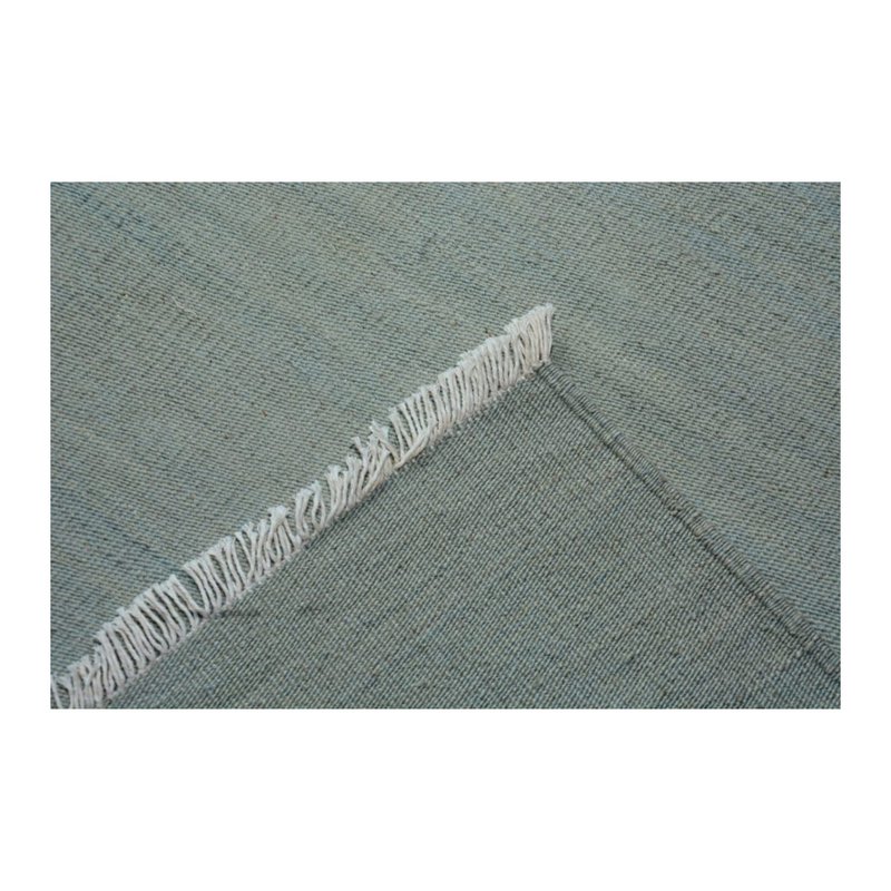 Alfombra Kilim Granny Smith tejida a mano