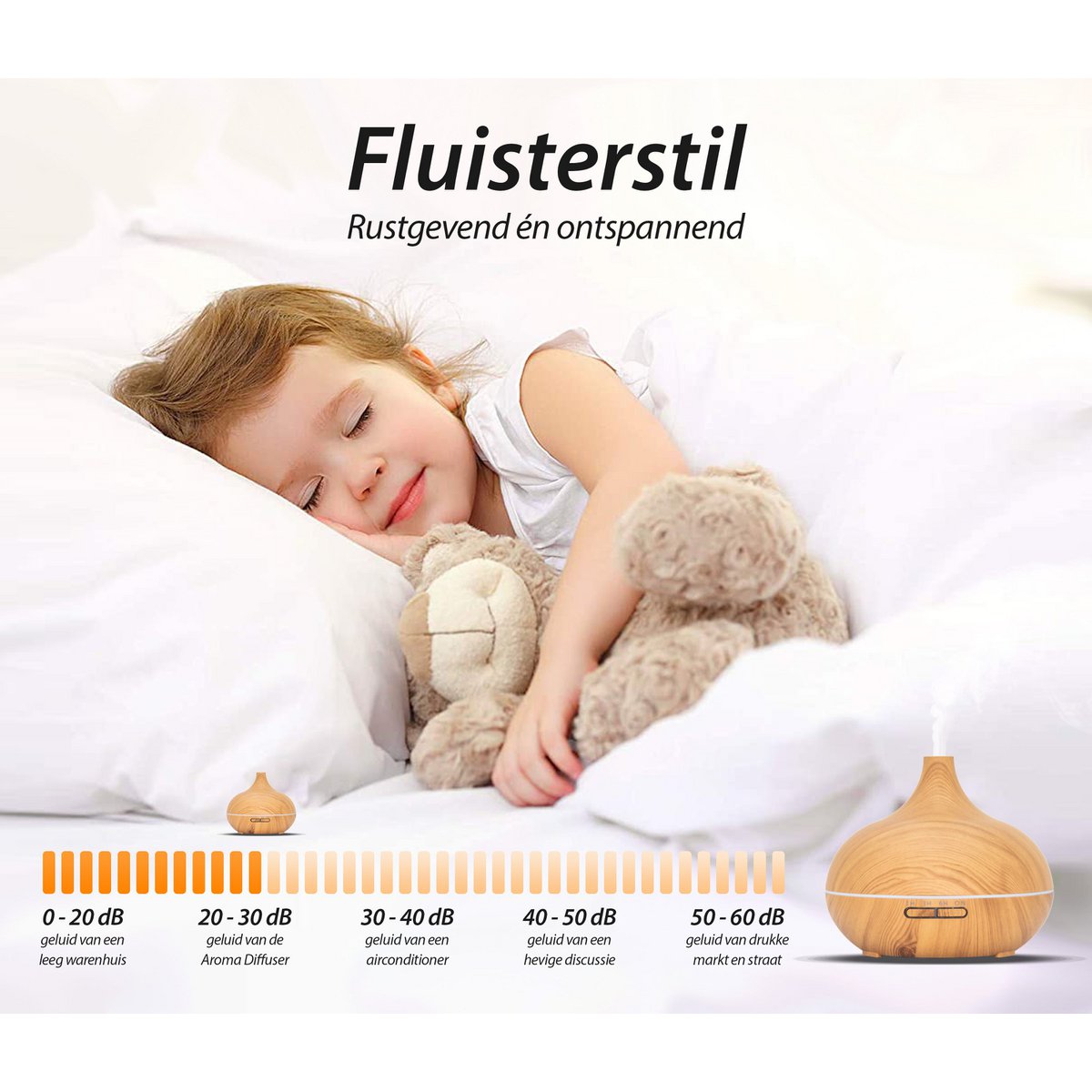 Essential Pro - Helles Holz - Aroma Diffusor
