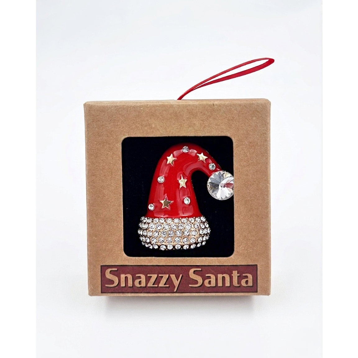 Brooch - Santa hat