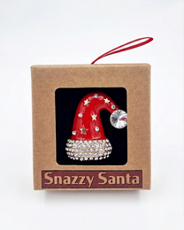 Brooch - Santa hat