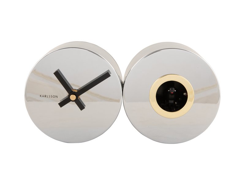 Reloj de Pared Duo Cuco Chapado