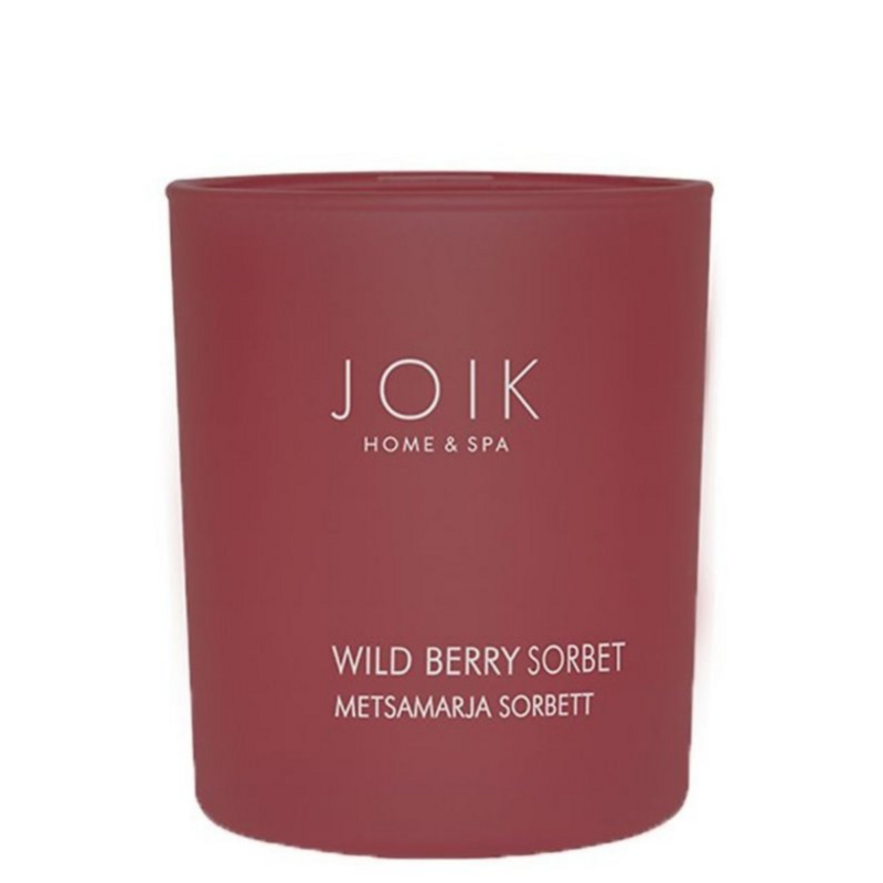 JOIK Home & Spa - Świeca zapachowa Sorbet z dzikich jagód - 150 gr