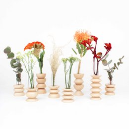 Totem Holzvase - Mittel Nº 2