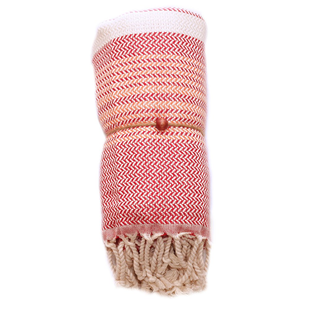 Red 100 cm x 180 cm 100% Cotton