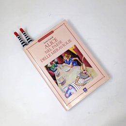 Alice in Wonderland 3D print bookmark