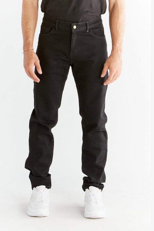 MG1013-104 | Coupe slim pour hommes - Noir charbon