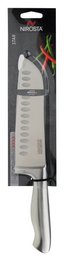 Santoku kitchen knife 18 cm blade Nirosta Star
