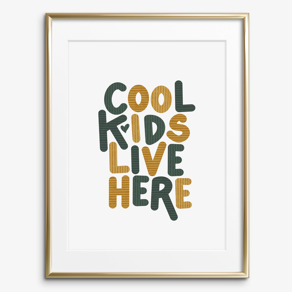 Poster: Cool kids live here