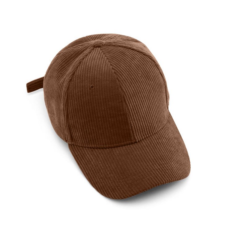 Legend Cap Basic - eindbaas - Corduroy - Brown