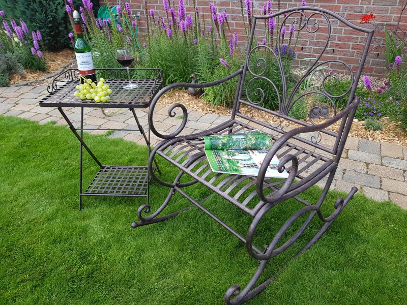 Rocking chair - antique brown
