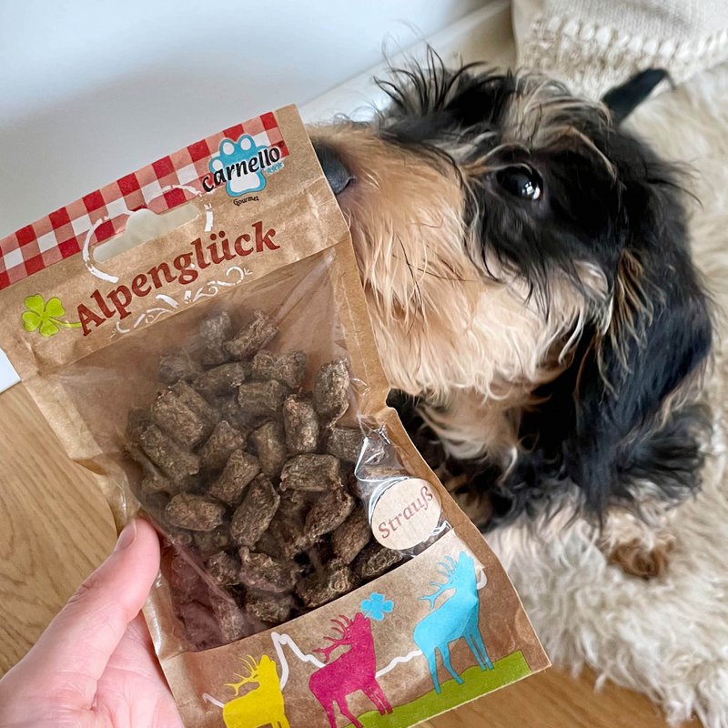 Hundesnack fjer let 60g x 15