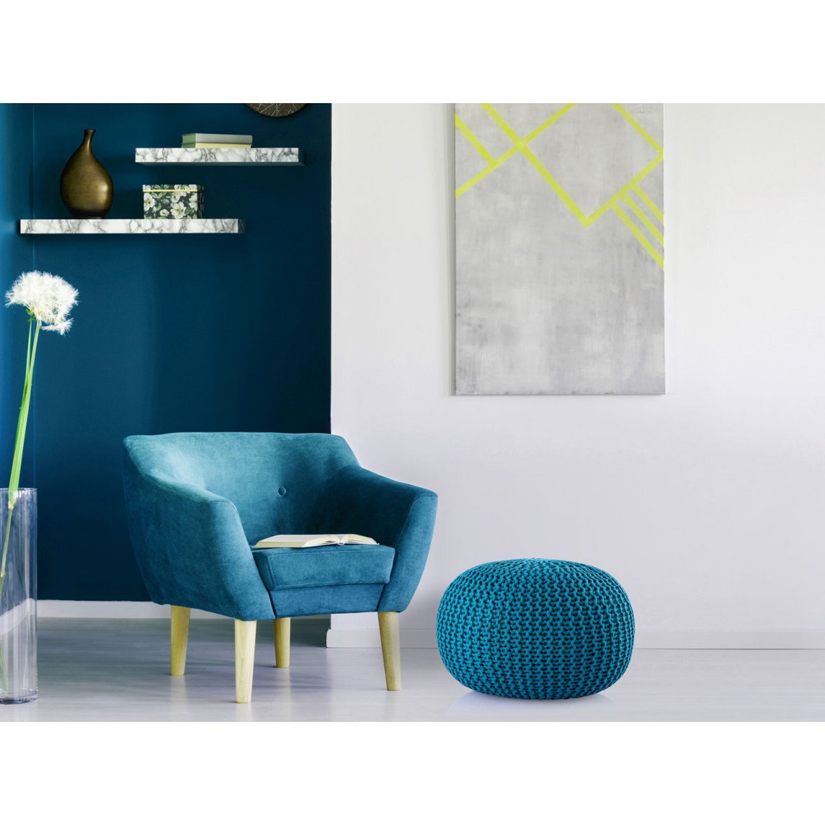 Pouf Outdoor Ø55cm stoel Pouf Terrace Pool Garden