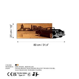 MA-461 Wood Metal Wall Painting