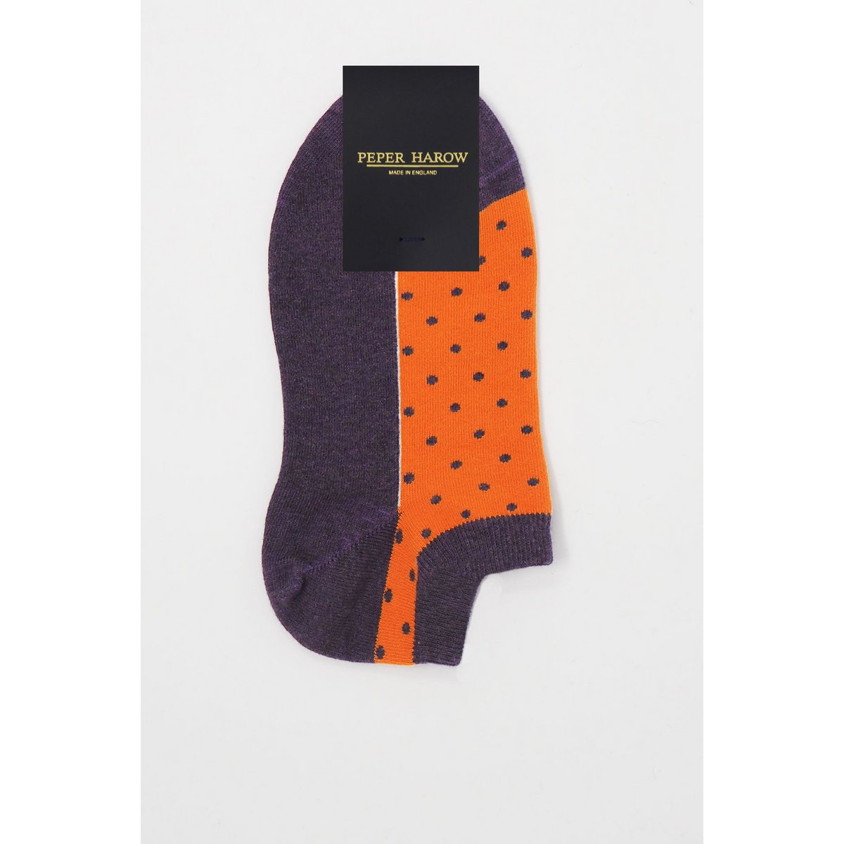 Polka Women's Organic Trainer Socks - Berry