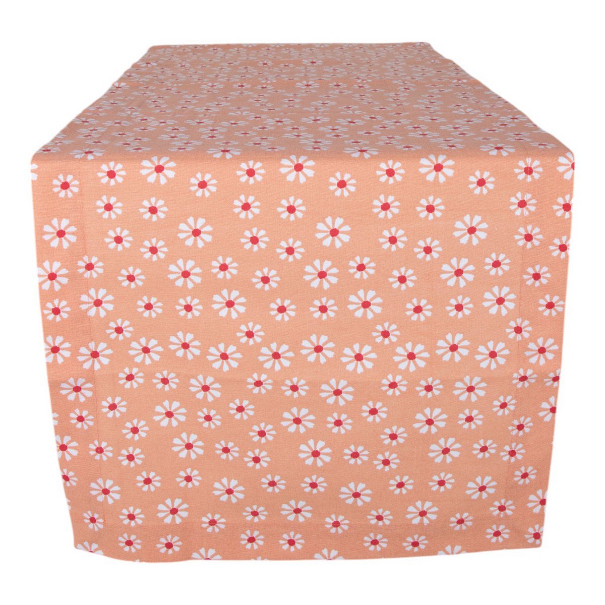 Daisy Flowers Bordløber orange 50x140cm