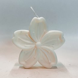 Island Flower kaars | koolzaadwas