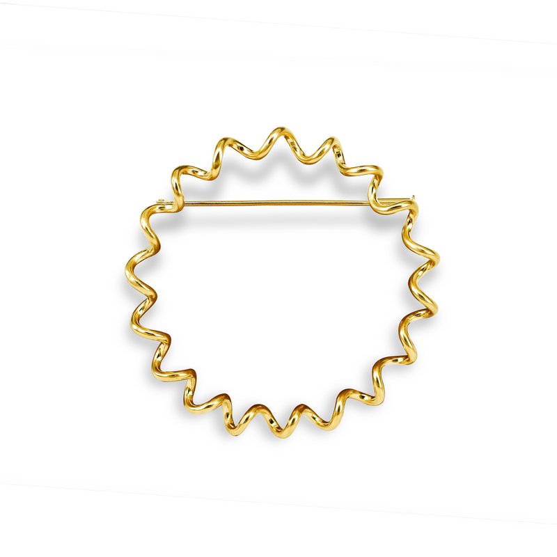 Broche REMOLINOS DE ATLANTERRA / Oro