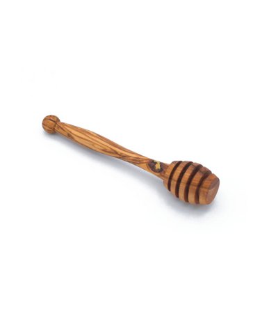 Tesela olive wood honey dipper