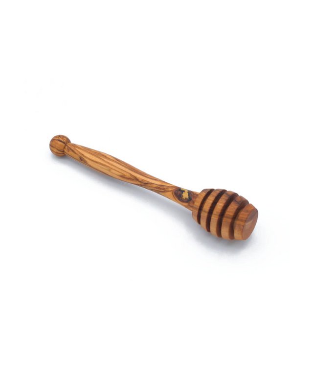 Tesela olive wood honey dipper