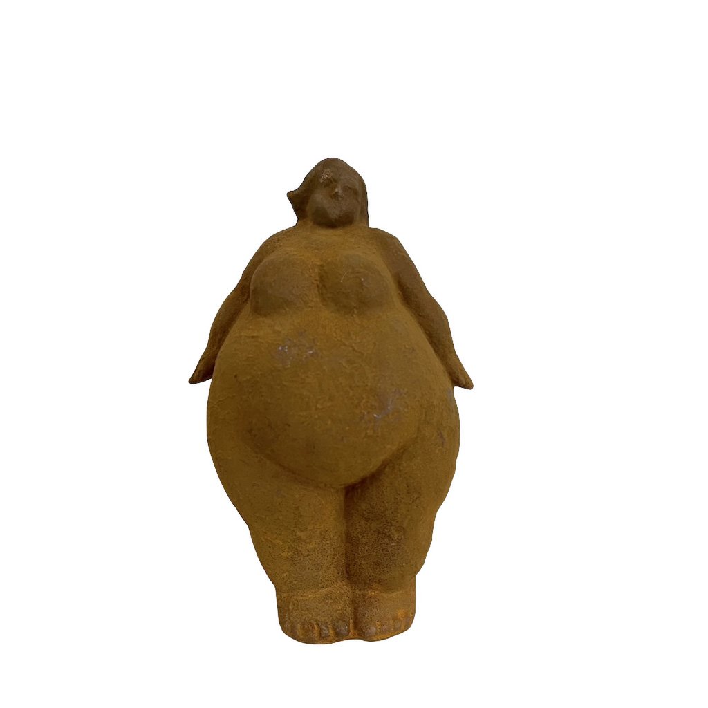 Stojąca kobieta żeliwna, 16x11x24cm, 3kg