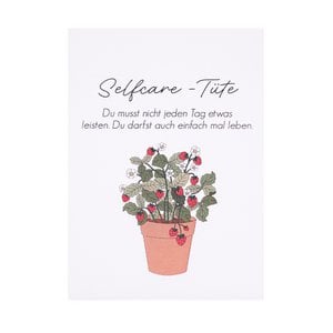 Wild strawberry seeds - self-care bag