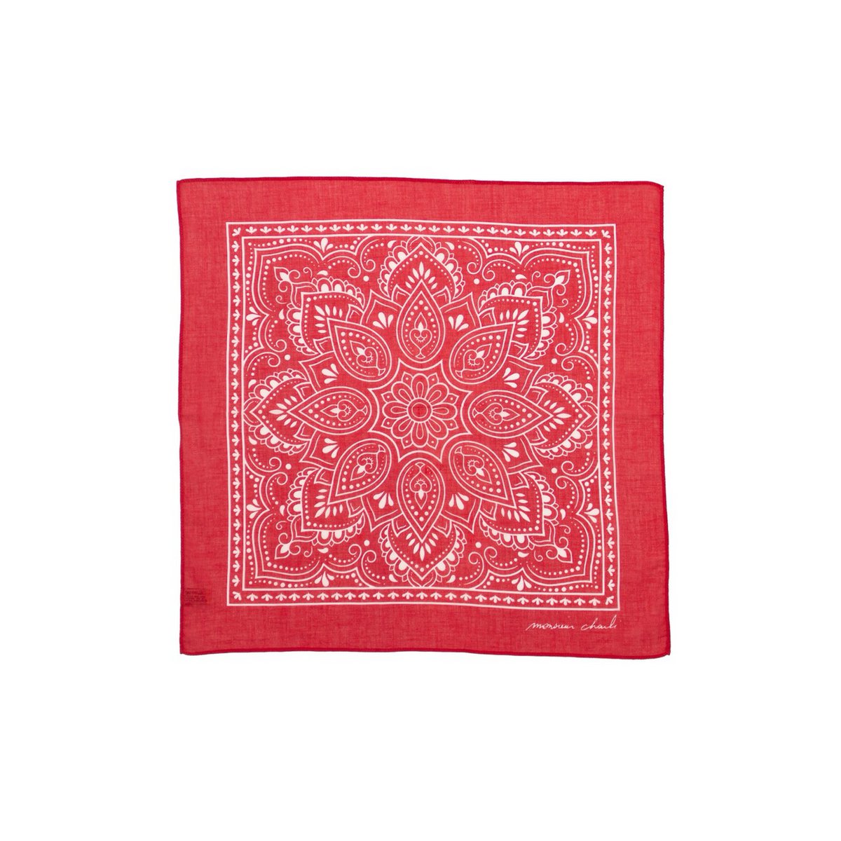 BIOLOGISCHE KATOEN BANDANA 55X55 CM
