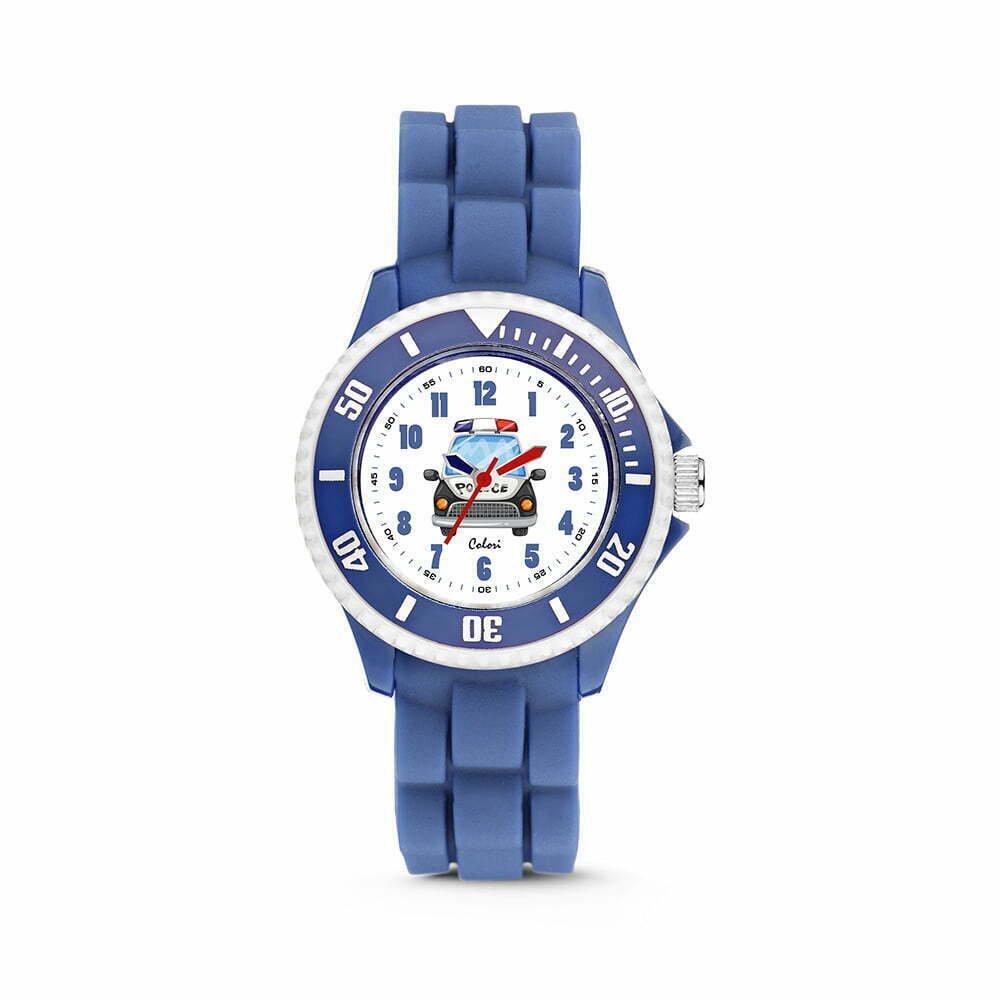Colori Kidz Watch blue - policecar