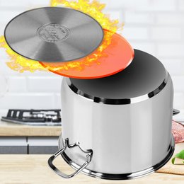 Acciaio a pasta con coperchio di vetro anett 6 l 3 pezzi