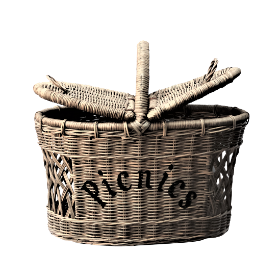 Cesta de almacenamiento para picnic 'Picnics'