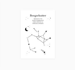 Cartolina | Segno zodiacale | Arciere