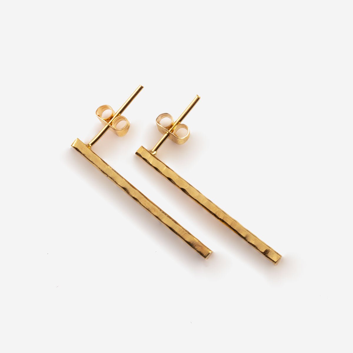 MARIBEL Guld ørering hamret