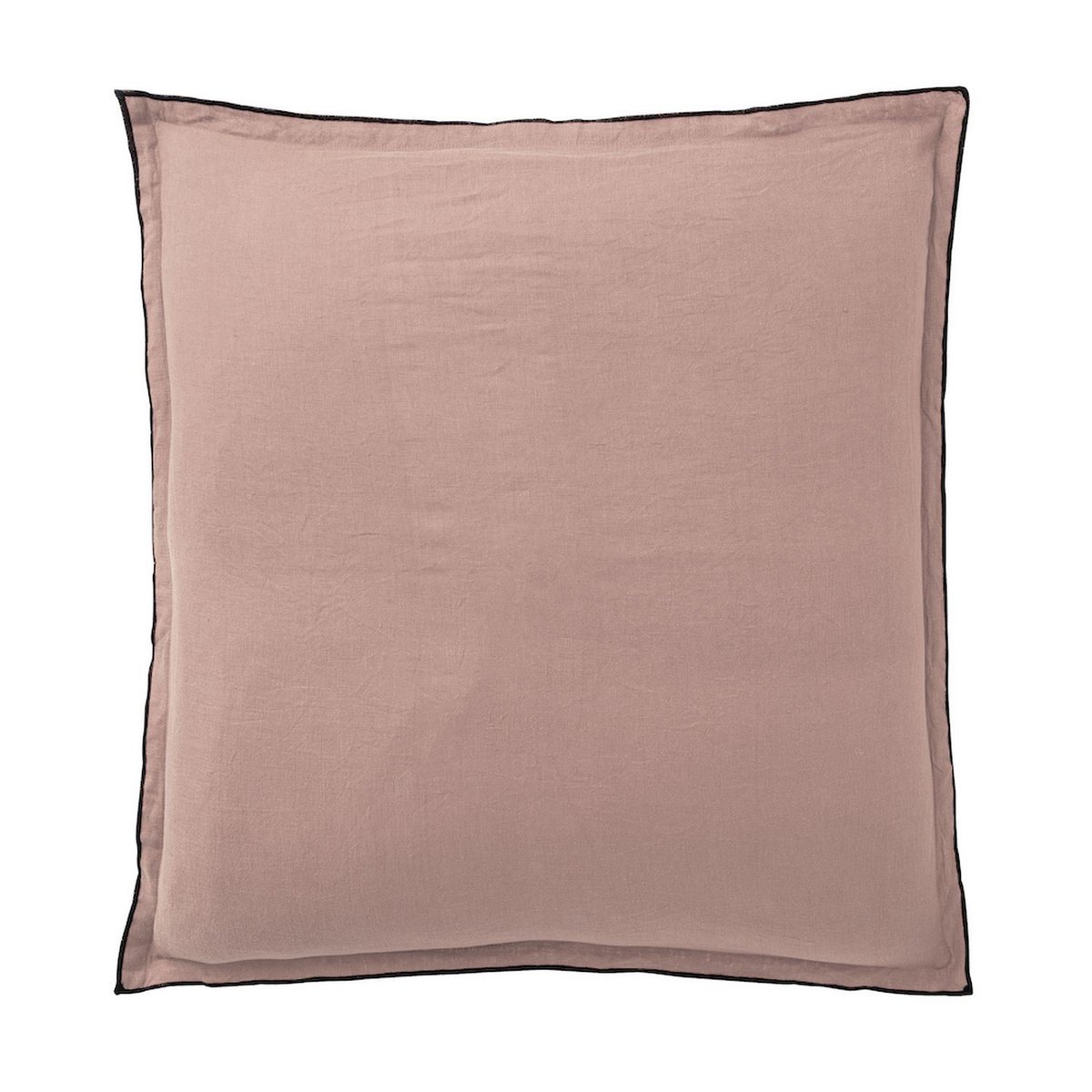 PILLOWCASE 65X65CM 100% WASHED LINEN PINK NUDE