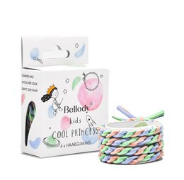 Colorful children's hair ties in a variety pack, featuring a strong hold without feeling pressure and suitable for all outfits. 100% handmade.
