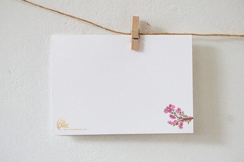 Karte Kirschblüte