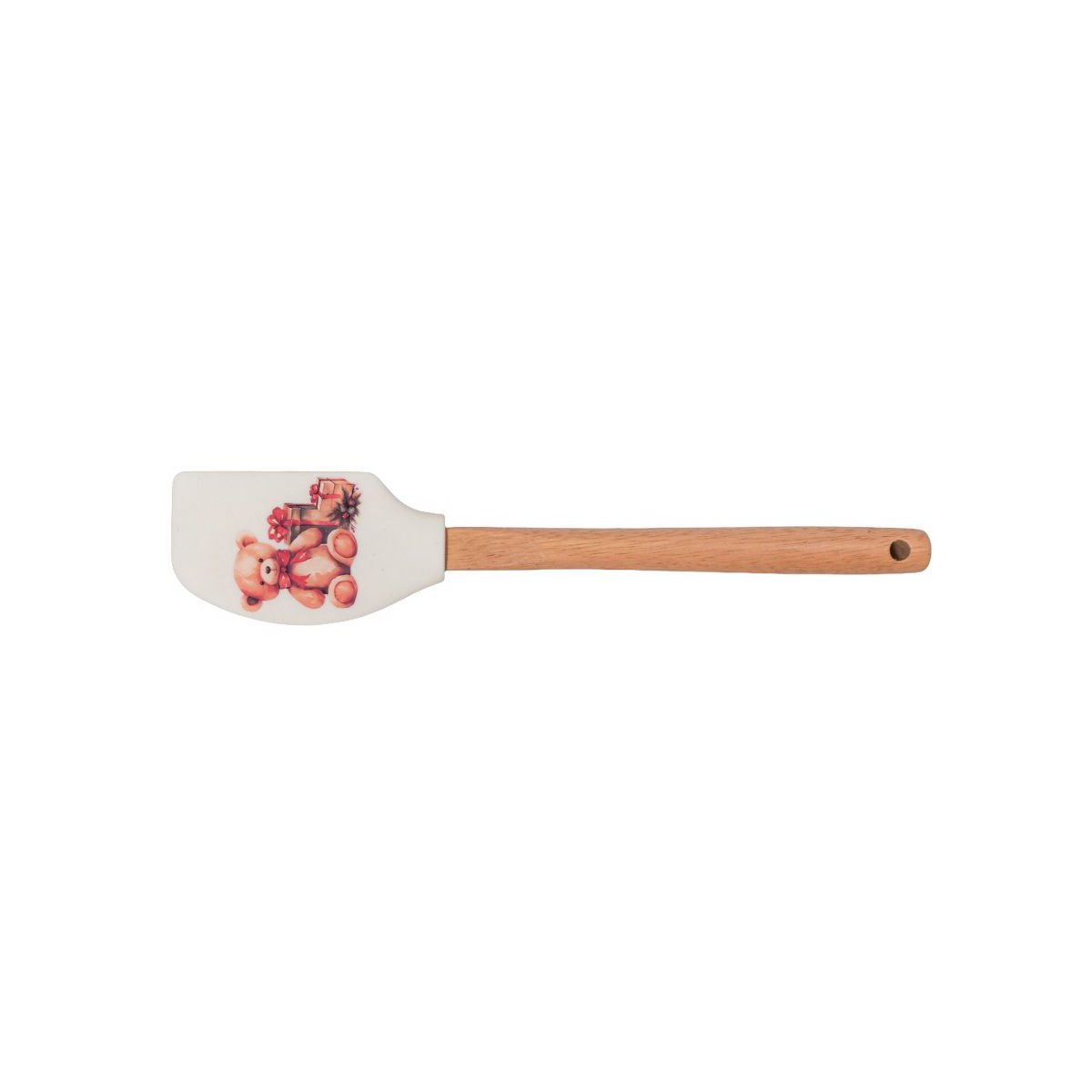 Hvid silikonespatel Vintage xmas 32 cm Isabelle Rose