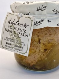 CAILLE DESOSSEE EN SAUCE