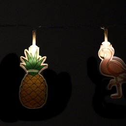 FLAMINGO/PINEAPPLE GARLAND HF
