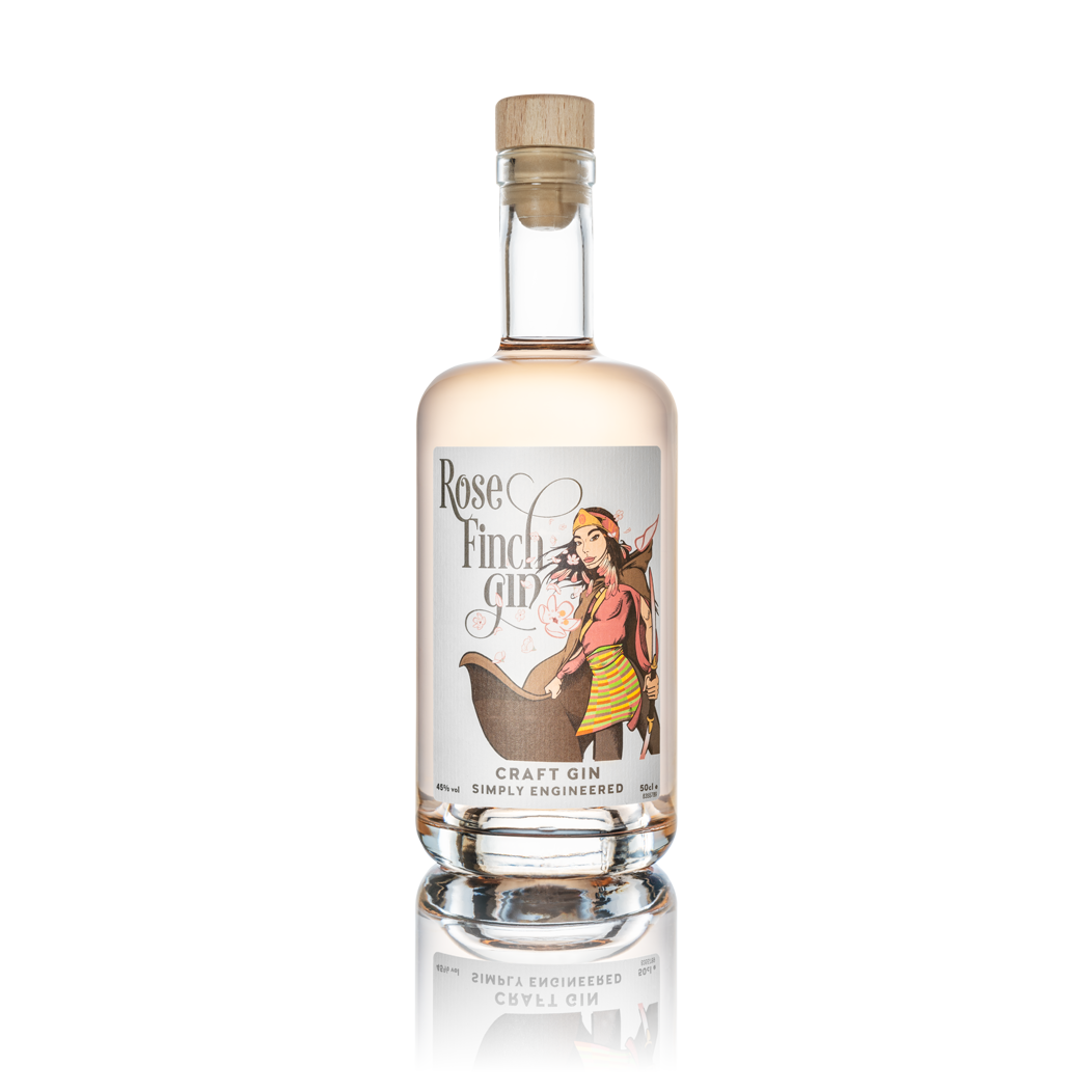 Ginebra artesanal Rose Finch