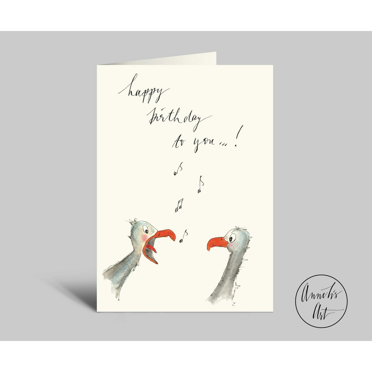 Funny Birthday Card | whoops | happy birthday | Folded card with envelope