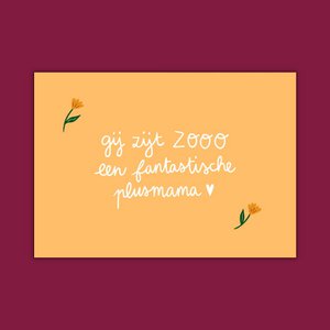 WENSKAART - Fantastische plusmama