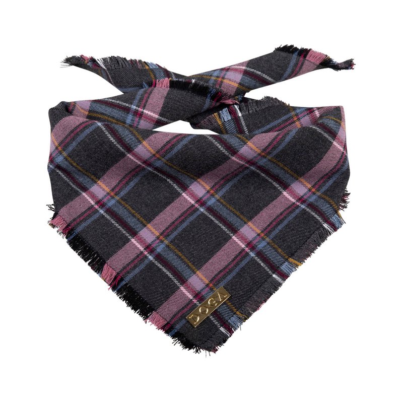 Hundebandana Lilla Tartan