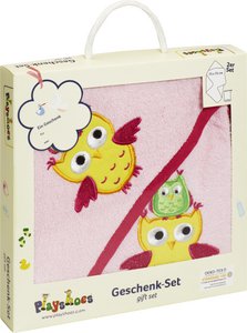 Geschenkset Eulen - Lightpink