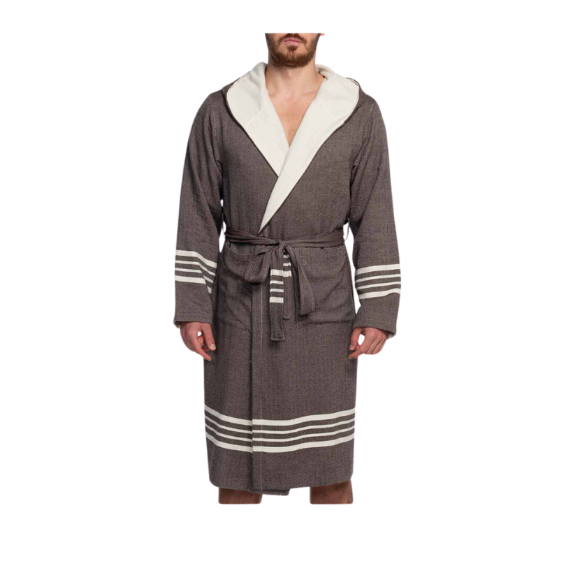Accappatoio Hamam Lui e Lei Nero