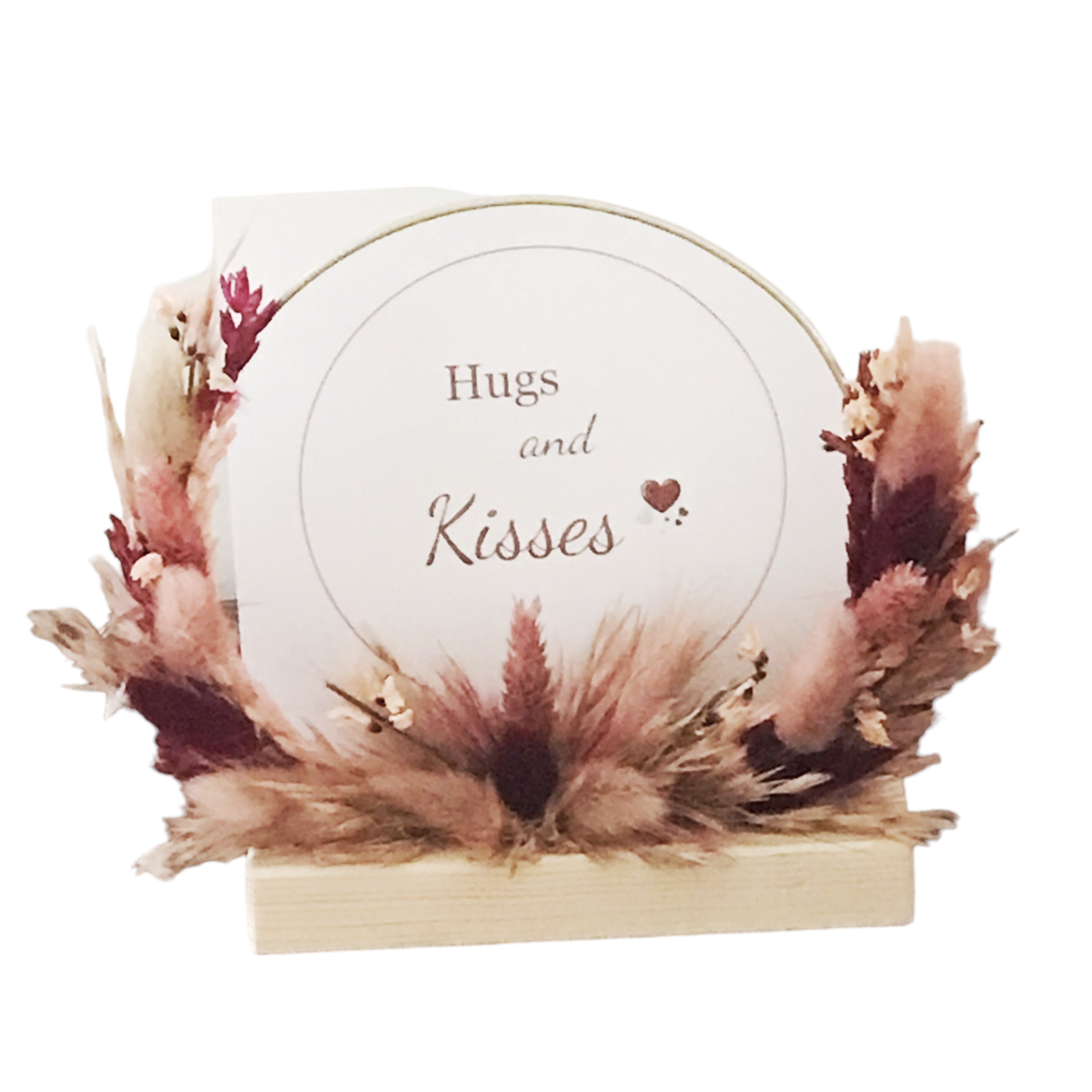 Flowerhoop rund 12cm Palisander