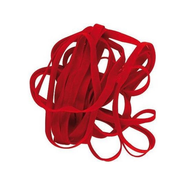 Gomas Alco 200x6mm rojo caja carton 500 gramos