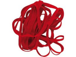 Elastieken Alco 200x6mm rood kartonnen doos 500 gram